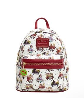 NWT Loungefly Disney Snow White Tattoo AOP Backpack